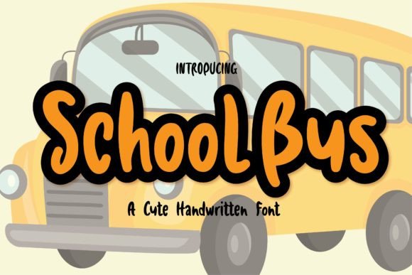 Schoolbus Font