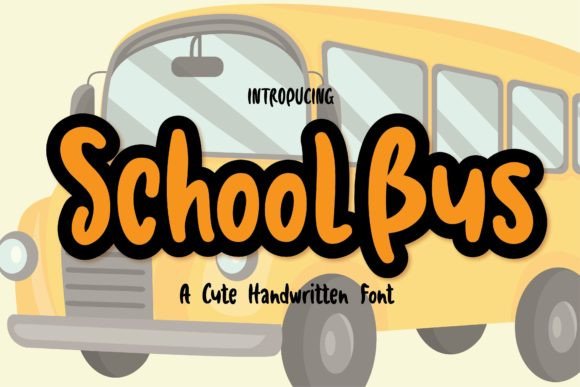 Schoolbus Font