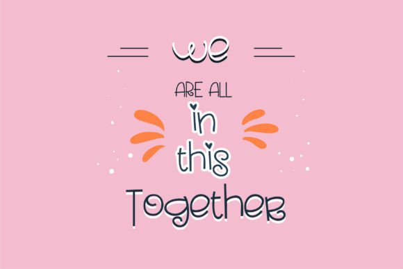 Schoolgirl Font Poster 2