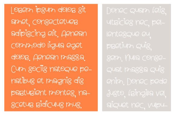 Schoolgirl Font Poster 4