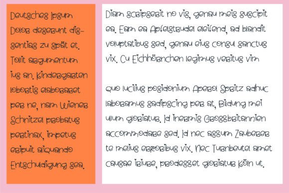 Schoolgirl Font Poster 7