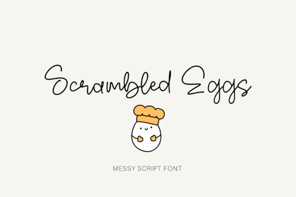 Scrambled Eggs Font