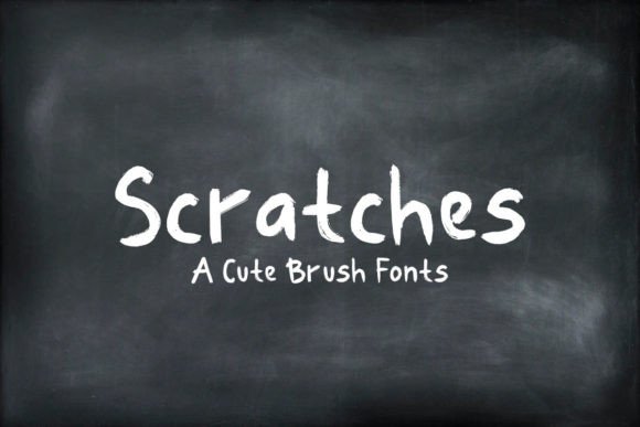 Scratches Font