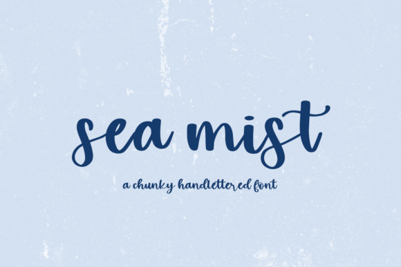 Sea Mist Font Poster 1