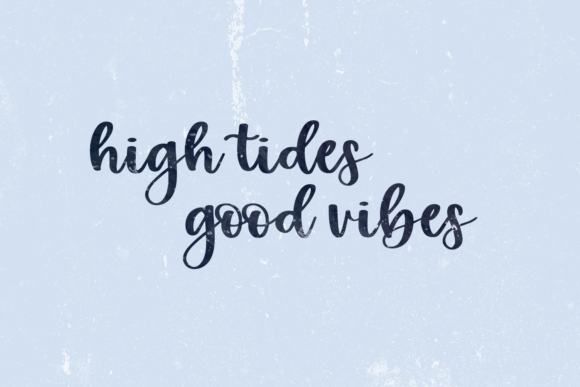 Sea Mist Font Poster 4