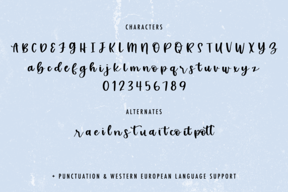 Sea Mist Font Poster 5