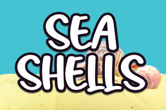 Sea Shells Font