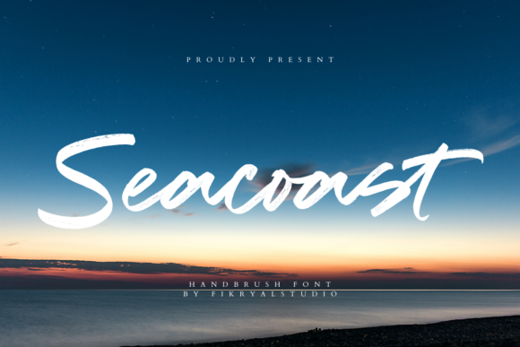 Seacoast Font Poster 1