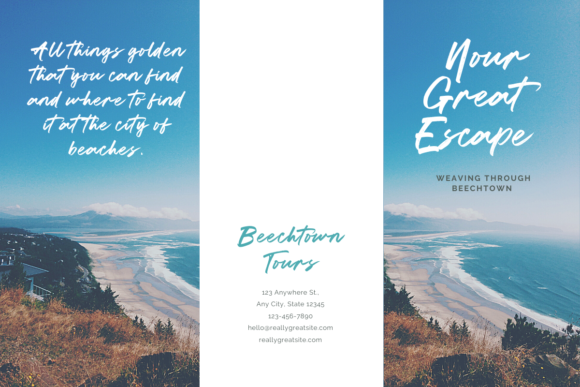 Seacoast Font Poster 12