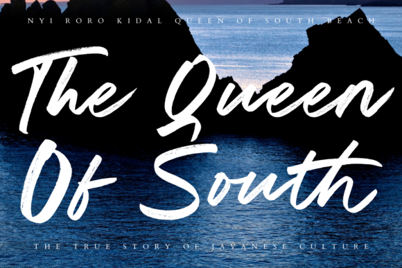 Seacoast Font Poster 3