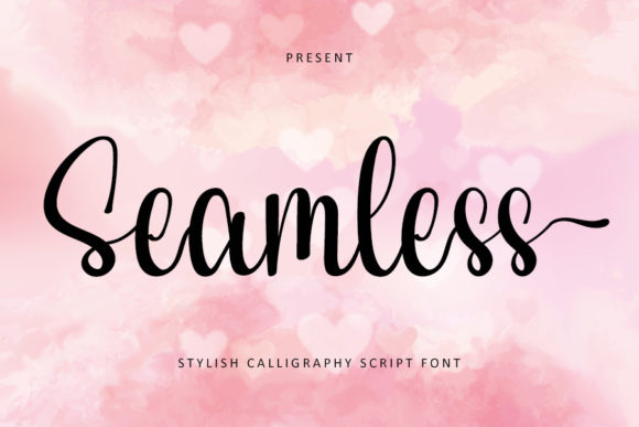 Seamless Font Poster 1