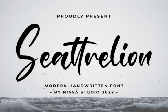 Seattrelion Font Poster 1