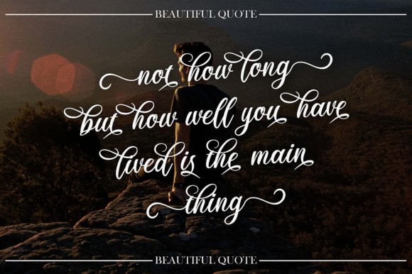 Sedatty Font Poster 4