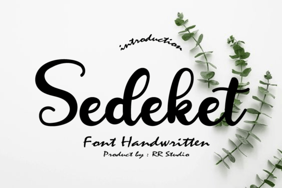 Sedeket Font Sedeket Font Poster 1