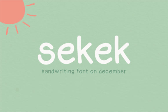 Sekek Font Poster 1