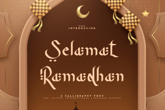Selamat Ramadhan Font Poster 1