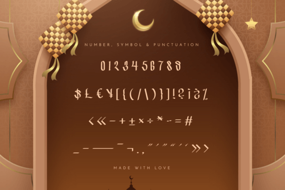 Selamat Ramadhan Font Poster 3
