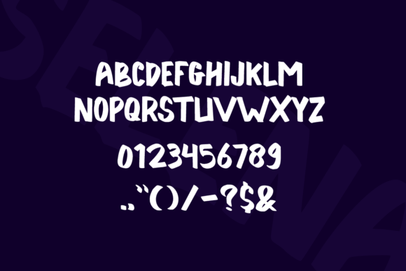 Selena Font Poster 2
