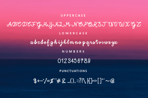 Selistia Font Poster 3