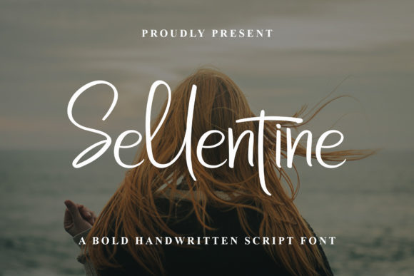 Sellentine Font Poster 1