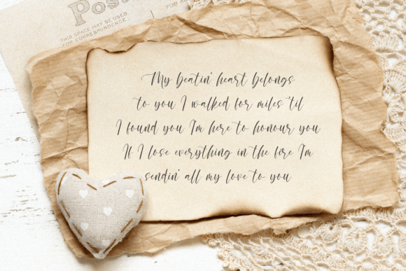 Sellove Font Poster 4