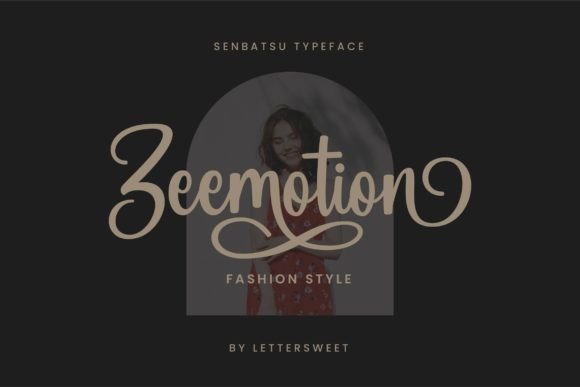 Senbatsu Font Poster 5
