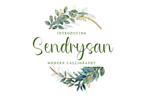 Sendrysan Font