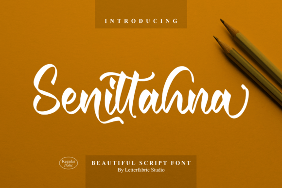 Senittahna Font Poster 1