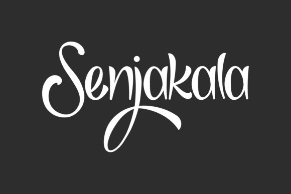 Senjakala Font Poster 1