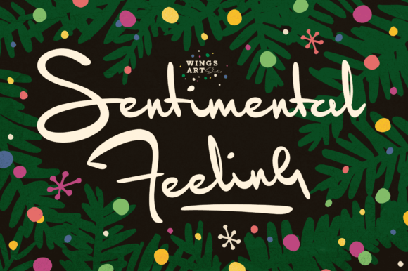 Sentimental Feeling Font