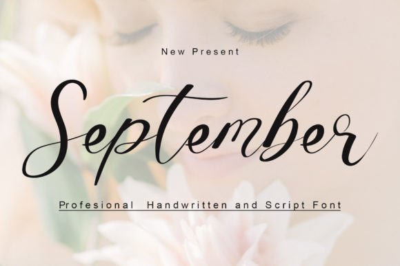 September Font Poster 1