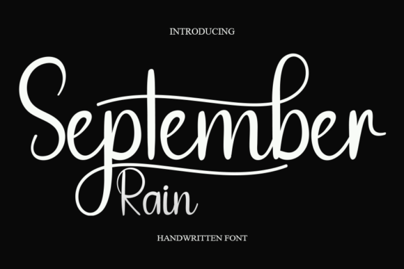 September Rain Font