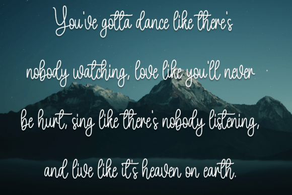 Septhia Font Poster 6