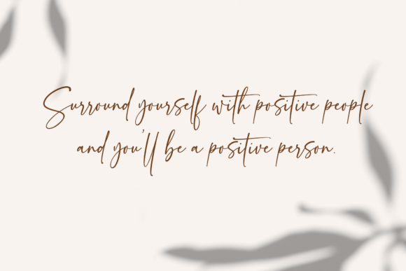 Serathine Font Poster 5