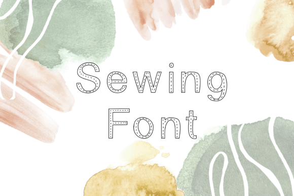 Sewing Font