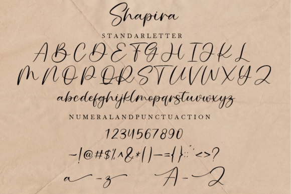 Shafira Font Poster 7