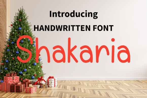 Shakaria Font Poster 1