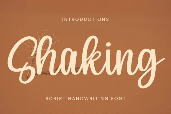 Shaking Font Shaking Font Poster 1