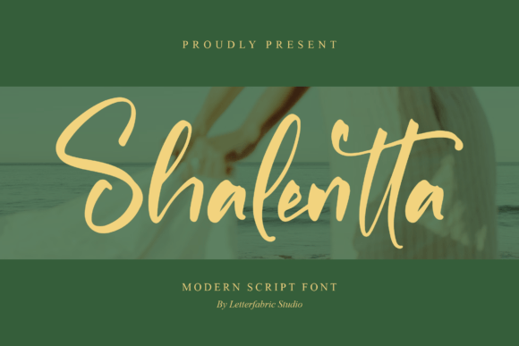 Shalentta Font Poster 1