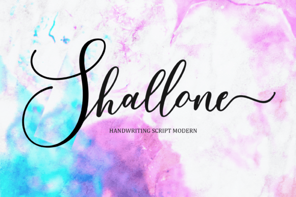 Shallone Font Poster 1