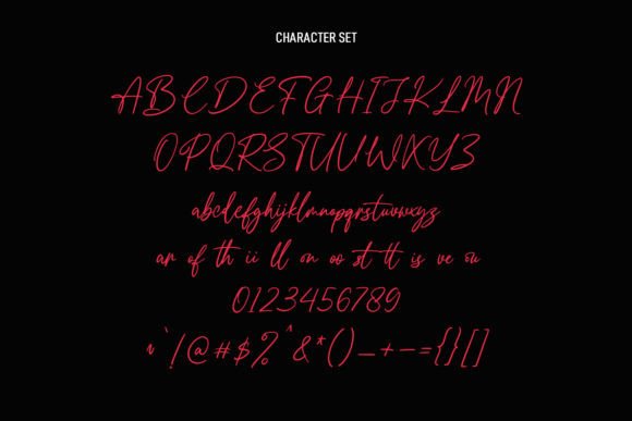 Shallous Font Poster 7