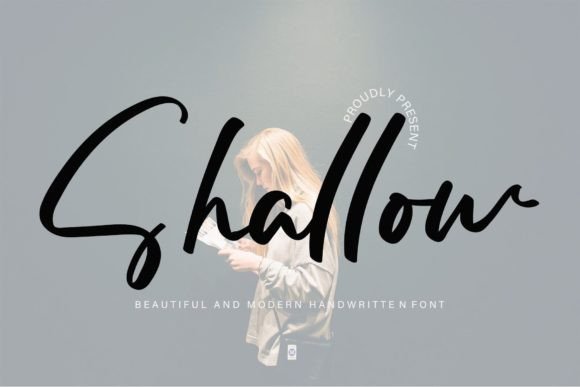 Shallow Font Poster 1