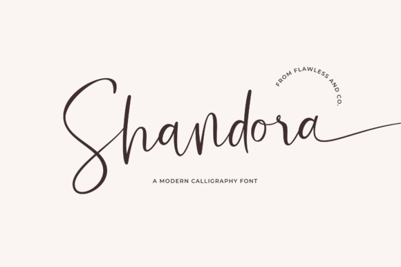 Shandora Font Poster 1