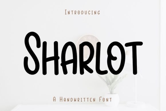 Sharlot Font Poster 1