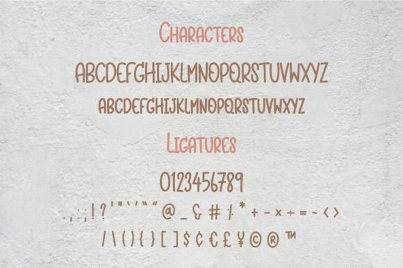 Sharlot Font Poster 5