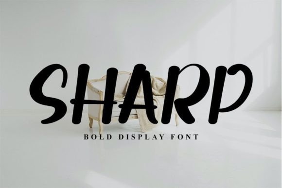 Sharp Font Poster 1