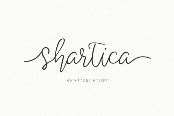 Shartica Font Poster 1