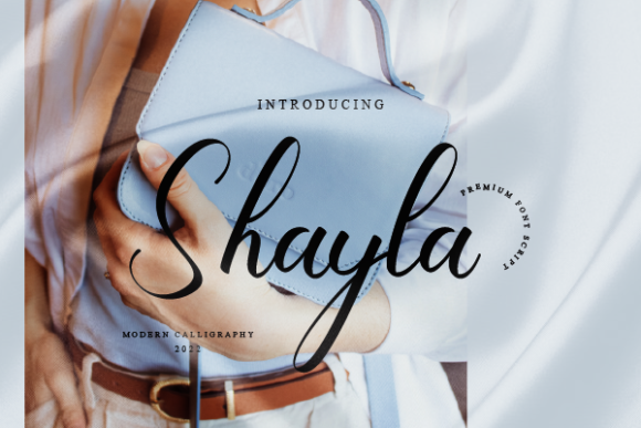 Shayla Font Poster 1