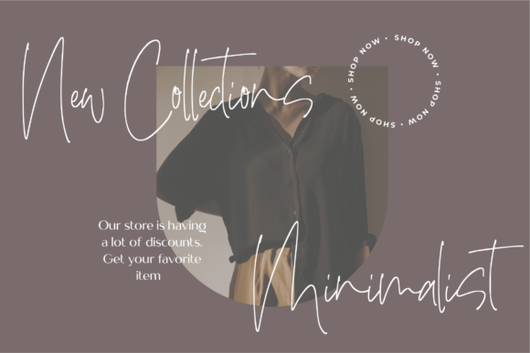 Shelbymalkan Font Poster 5