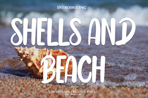 Shells and Beach Font